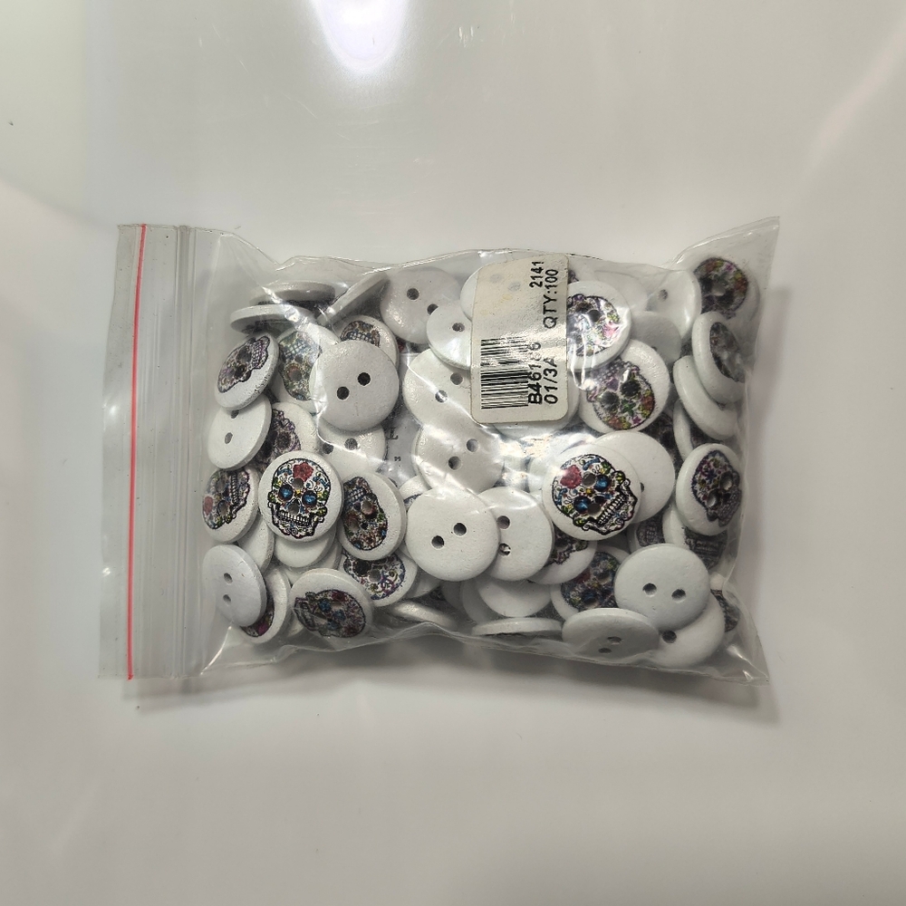 Wooden buttons